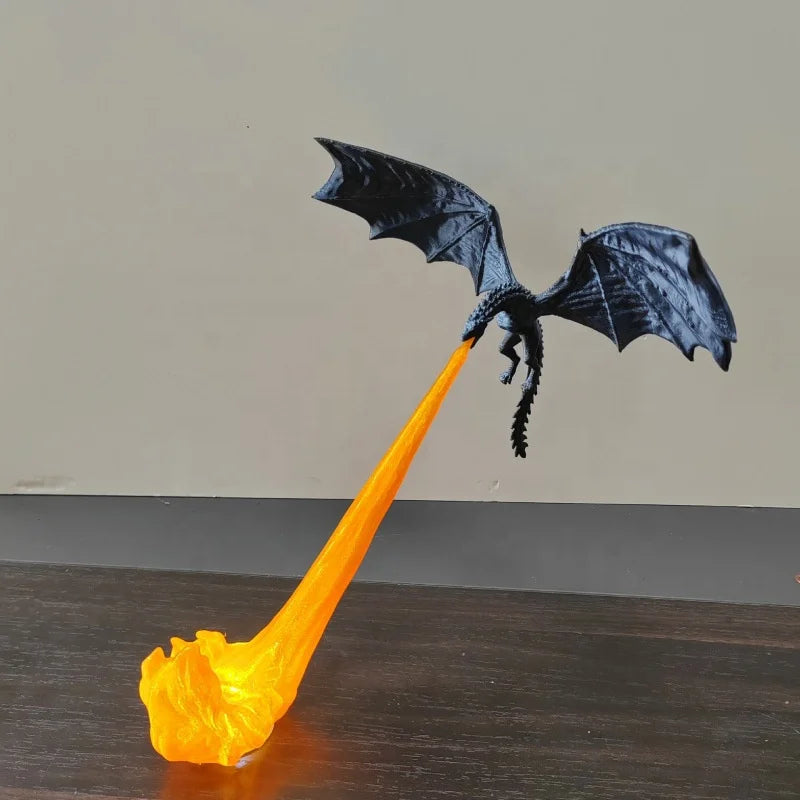 Fire-Breathing Dragon Lamp